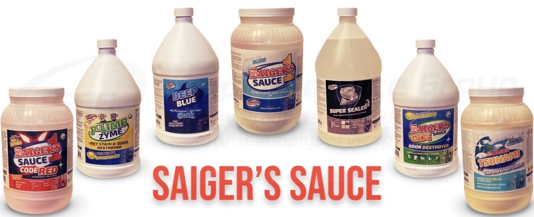 Saiger's Sauce Carpet Cleaning Chemicals