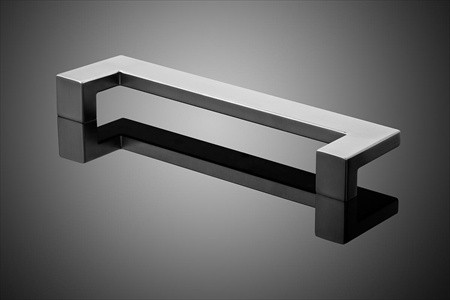 Forms+Surfaces 2021 Series 12" cc Rectangular Bar Offset Door Pull