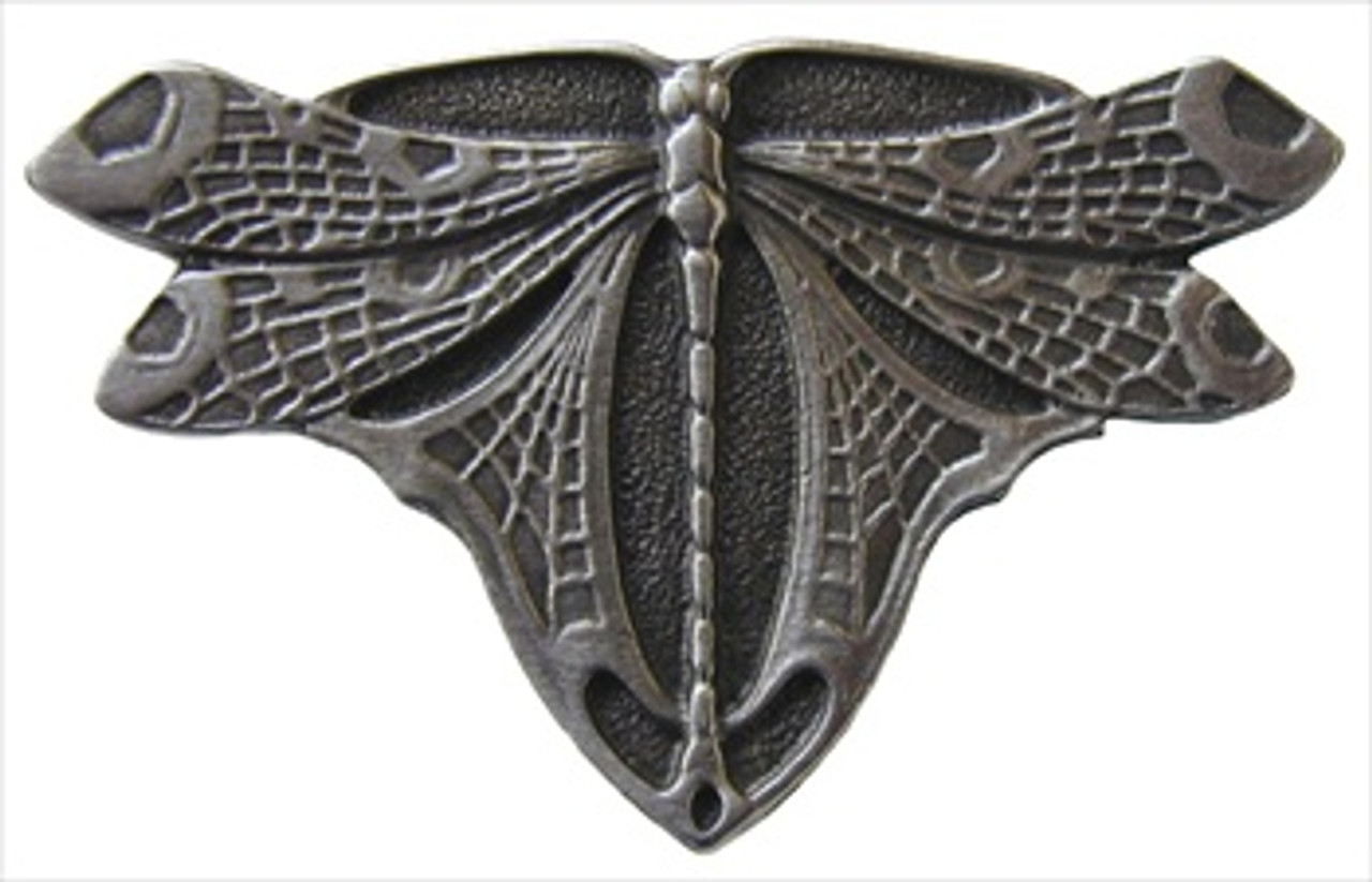 Notting Hill NHK-107-AP: Dragonfly Cabinet Knob - Antique Pewter
