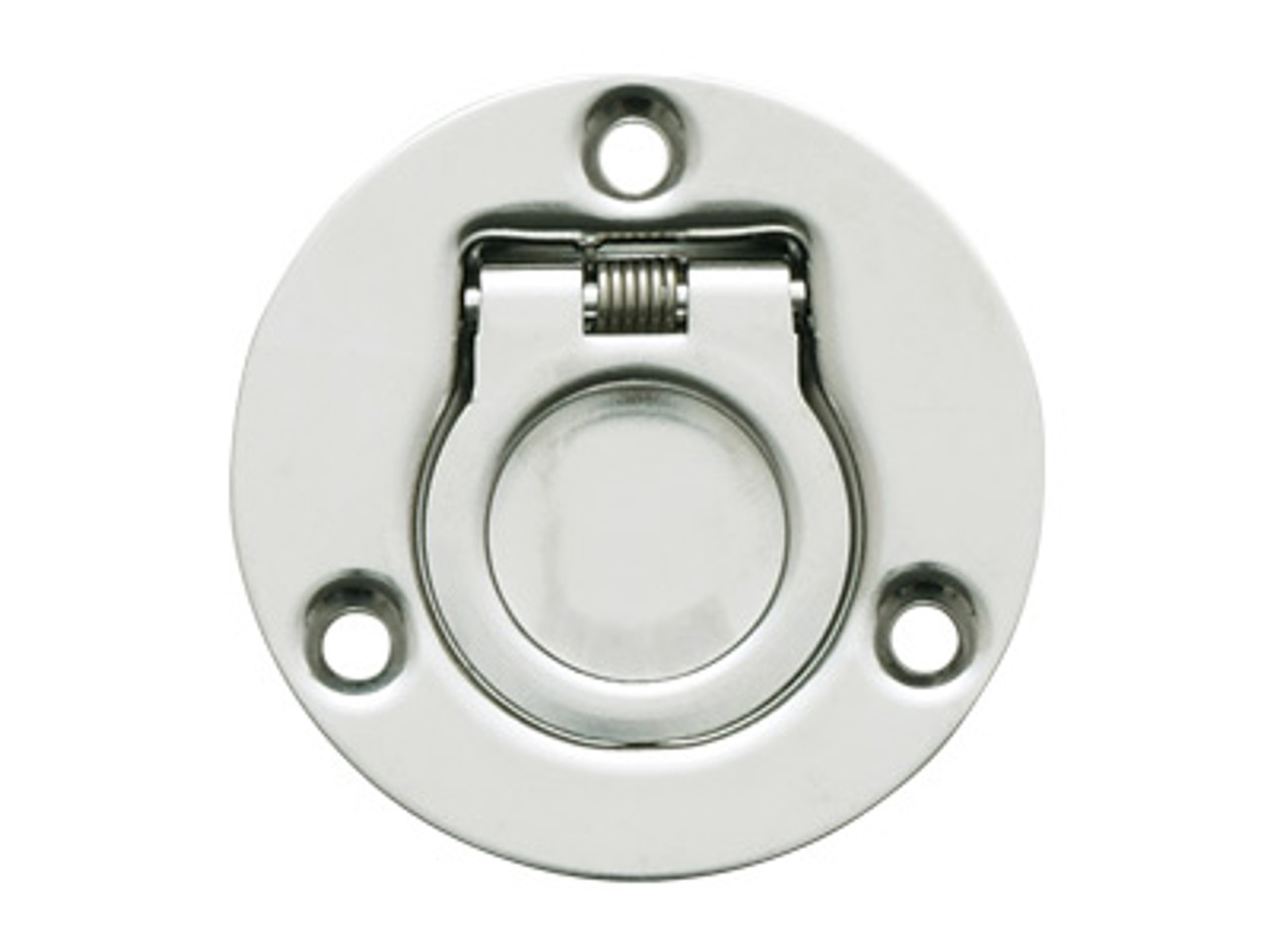 Sugatsune 980640 50mm SpringLoaded Folding Ring Pull Polished