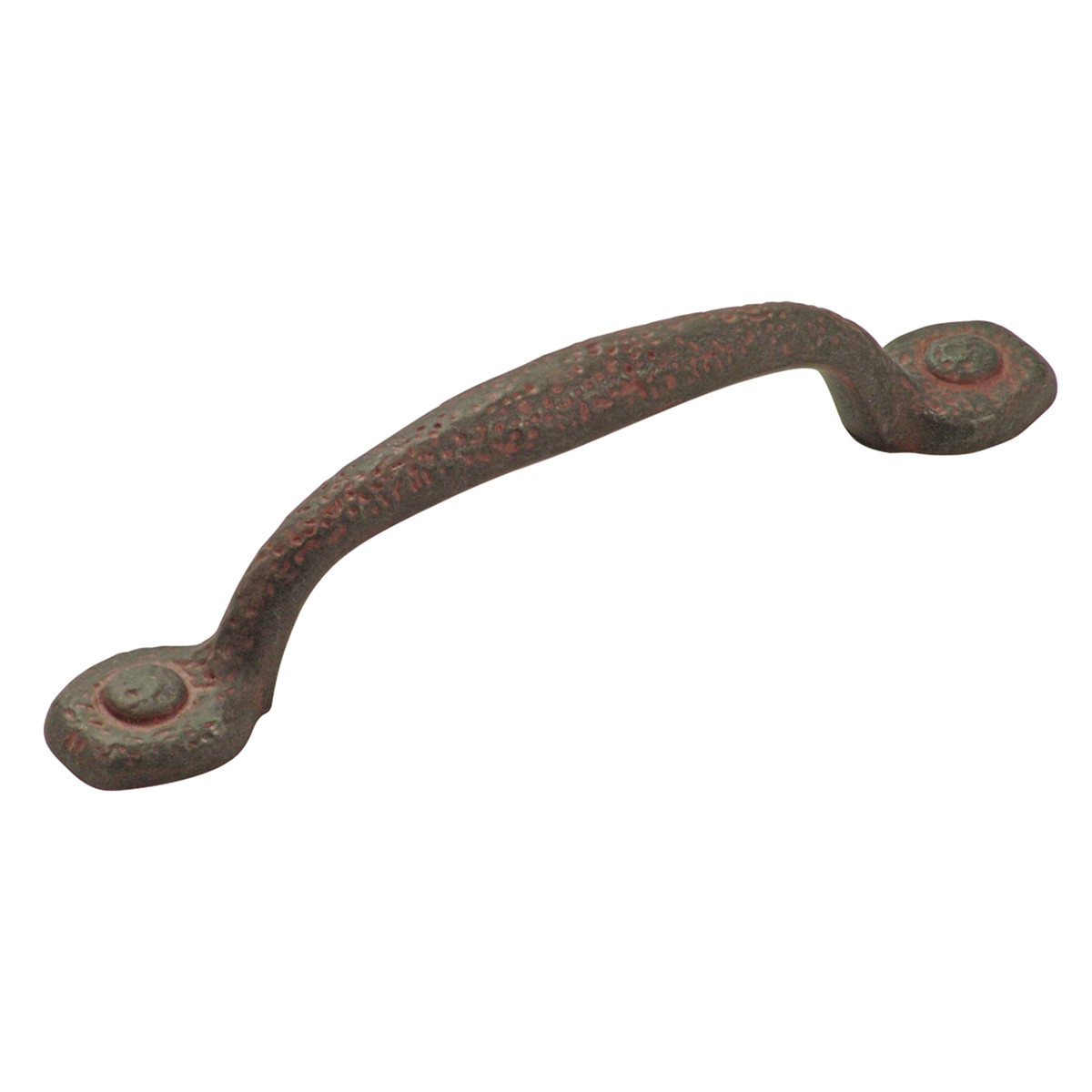 Hickory Hardware Refined Rustic 3-3/4-in  96mm  Center To Center Rustic Iron Arch Handle Drawer Pulls 10 Pack