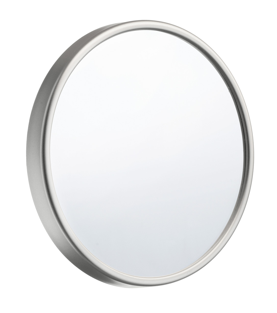 Smedbo FS622: 5" Outline Lite Make-Up Mirror w/Suction Cups - Silver