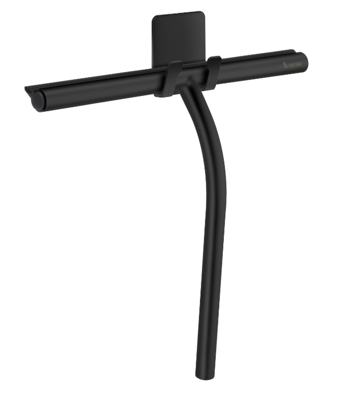 Smedbo DB2140: Sideline Shower Squeegee w/Hook - Black