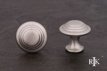 RKI CK-9214-P: 1-1/4" Step Up Beauty Cabinet Knob - Pewter