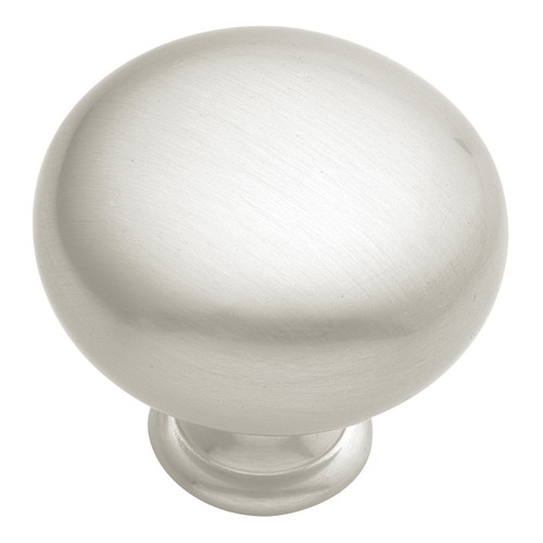 Hickory PA1218-SN: 1-1/4" Modern Accents Cabinet Knob - Satin Nickel