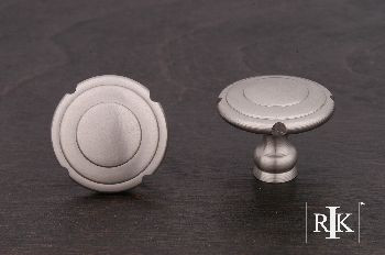 RKI CK-9301-P: 1-1/4" Truncated Edge Cabinet Knob - Pewter