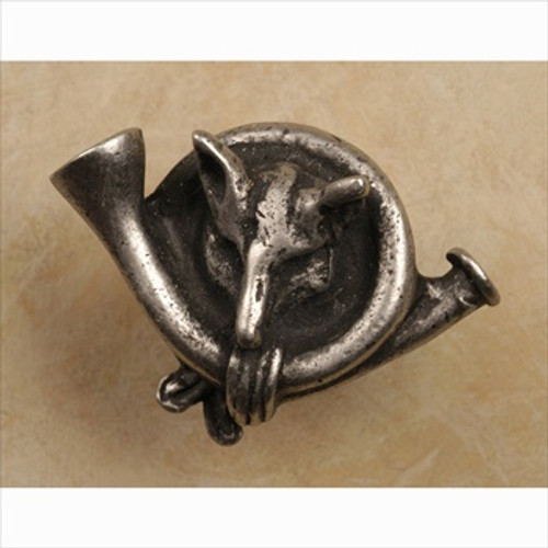 Anne At Home 596: Fox in Horn Cabinet Knob