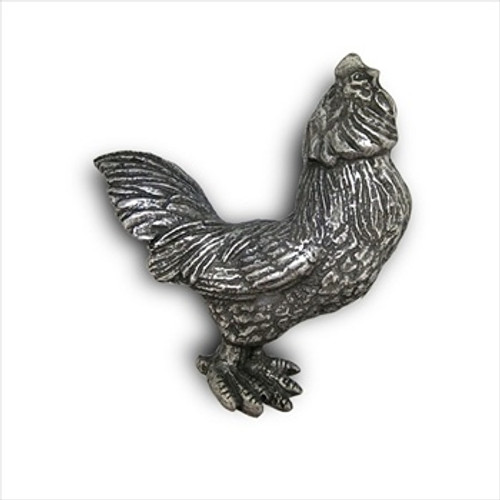 Anne At Home 8: 3" cc Rooster Cabinet Knob Right Facing