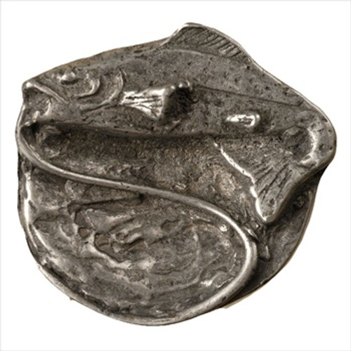 Anne At Home 305: Hooked Trout Cabinet Knob - Left Facing