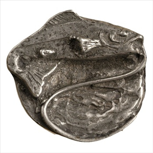 Anne At Home 306: Hooked Trout Cabinet Knob - Right Facing