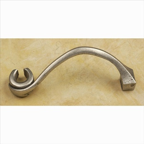 Anne At Home 252: 4" cc Good Luck Cabinet Pull - Left Facing