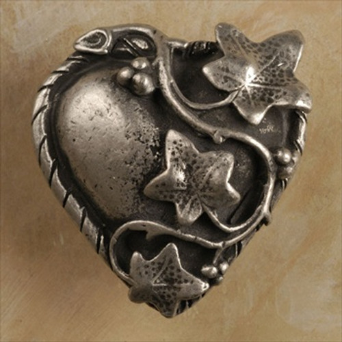 Anne At Home 469: Hearts w/Ivy Cabinet Knob