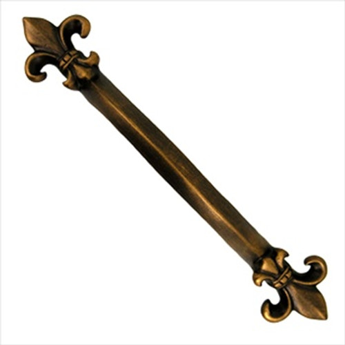 Anne At Home 559: 4" cc Fleur-de-lis Cabinet Pull