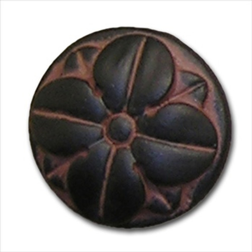 Anne At Home 1242: Pompeii Leaf Cabinet Knob - Large