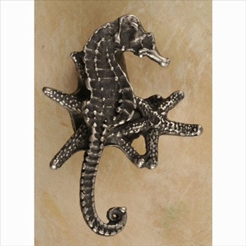 Anne At Home 393: Seahorse/Starfish Cluster Cabinet Knob - Right Facing
