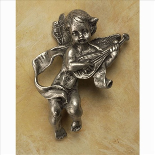 Anne At Home 53: Cherub with Mandolin Cabinet Knob