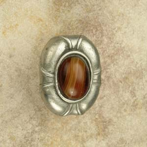 Anne At Home 2020: Philippe Cabinet Knob - Small w/Black Insert