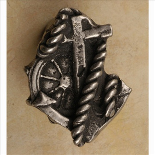 Anne At Home 864: Anchor & Rope Cabinet Knob - Small
