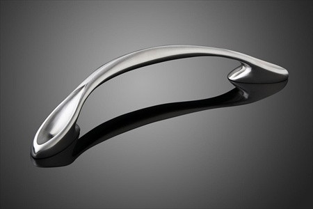 Forms+Surfaces 14" cc Calypso Curved Cast Door Pull