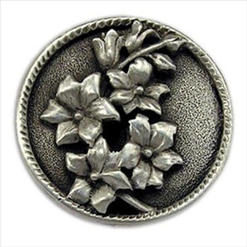 Anne At Home 7074: Heather Cabinet Knob - Left Facing