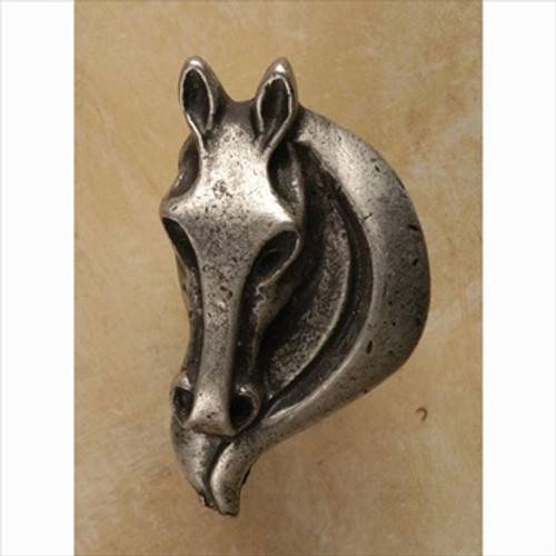 Anne At Home 695: Stallion Cabinet Knob - Right Facing
