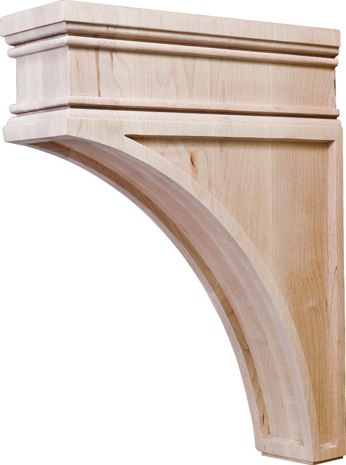 Hafele 198.04.130: Arcadian Corbel Moulding - Maple