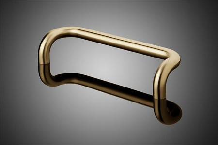 Forms+Surfaces DT1021 Series 24" cc Round Bar Offset Door Pull