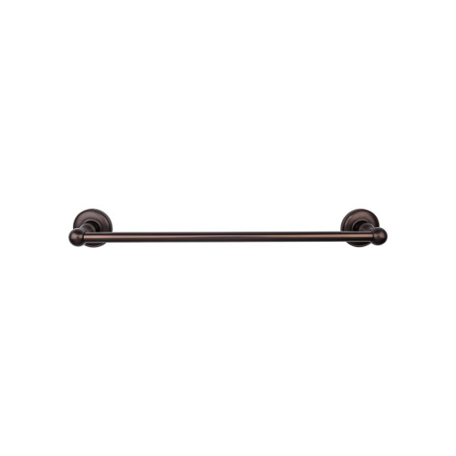 Top Knobs ED10ORBD: 30" cc Edwardian Bath Single Towel Bar - Oil Rubbed Bronze