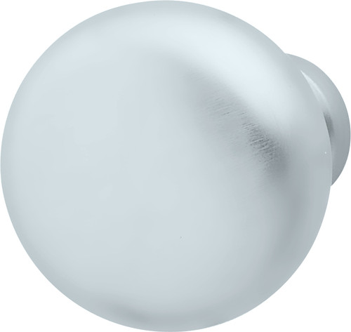 Hafele 134.45.430: 31mm Chelsea Round Cabinet Knob - Matte Chrome