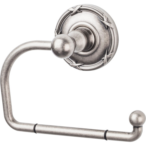 Top Knobs ED4APE: Edwardian Bath Single Arm Tissue Roll Holder - Antique Pewter