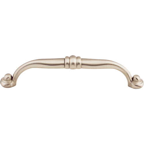 Top Knobs M1296: 5-1/16" cc Voss D-Handle Cabinet Pull - Brushed Satin Nickel