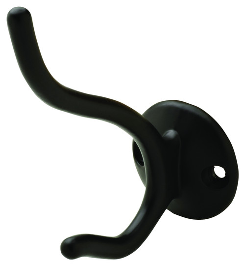 Hafele 845.05.300: Double Wall Hook - Dark Oil Rubbed Bronze