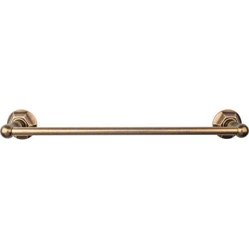 Top Knobs ED6GBZB: 18" cc Edwardian Bath Single Towel Bar - German Bronze
