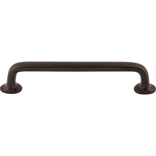 Top Knobs M1392: 6" cc Aspen Round Bar Cabinet Pull - Medium Bronze