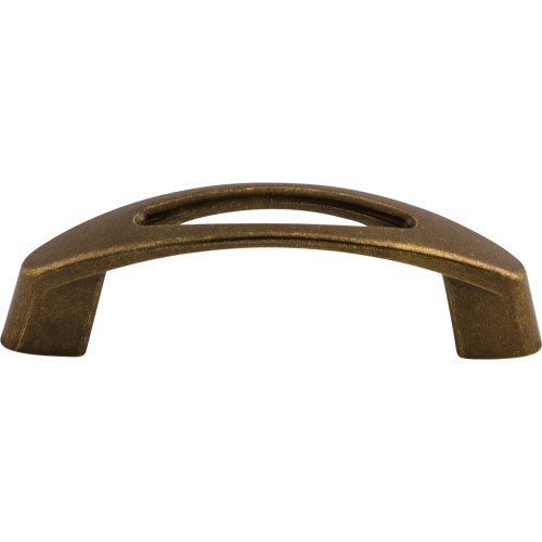 Top Knobs M1775: 3" cc Verona D-Handle Cabinet Pull - German Bronze