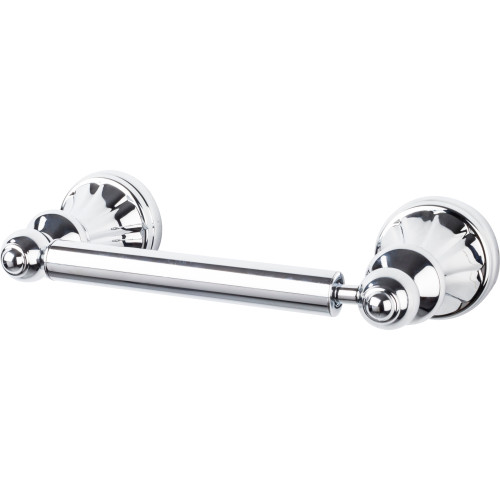 Top Knobs HUD3PC: 6-5/8" cc Hudson Bath Tissue Roll Holder - Polished Chrome