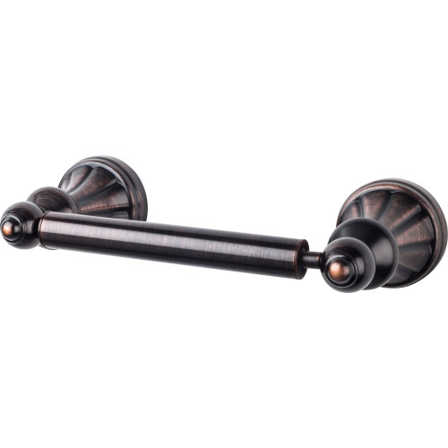 Top Knobs HUD3TB: 6-5/8" cc Hudson Bath Tissue Roll Holder - Tuscan Bronze