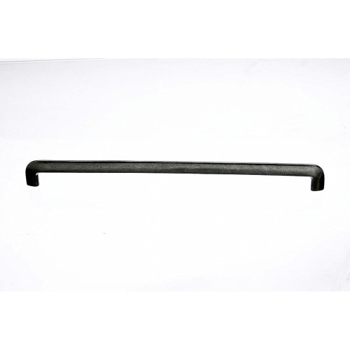 Top Knobs M1804: 18" cc Wedge Round Bar Appliance Pull - Cast Iron