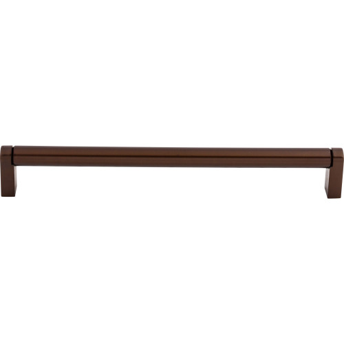 Top Knobs M1033: 8-13/16" cc Pennington Round Bar Cabinet Pull - Oil Rubbed Bronze