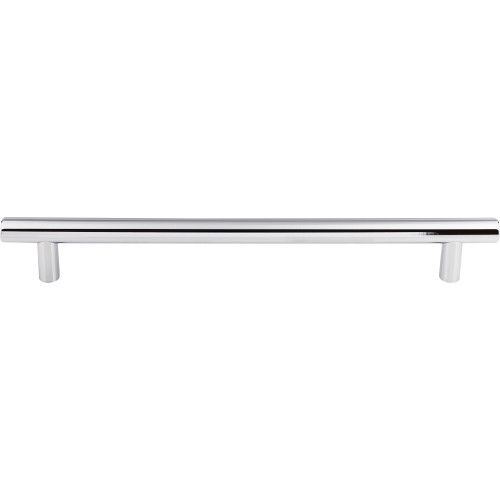 Top Knobs M1854-12: 12" cc Hopewell Round Bar Appliance Pull - Polished Chrome
