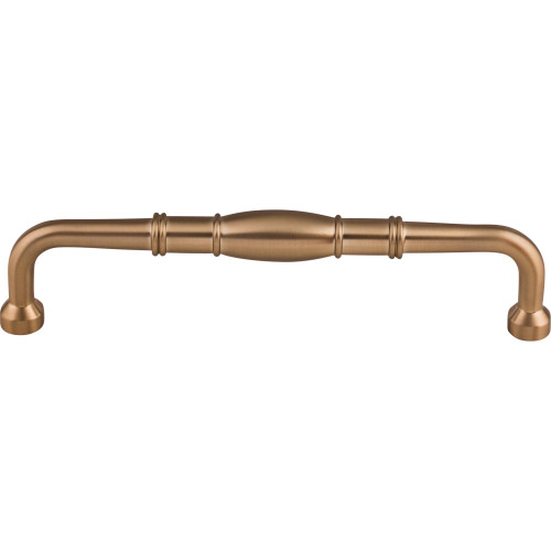 Top Knobs M1856-7: 7" cc Normandy D-Handle Cabinet Pull - Brushed Bronze