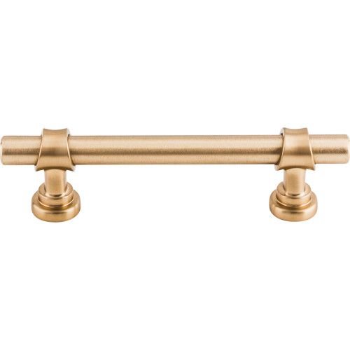 Top Knobs M1649: 3-3/4" cc Dakota Bit Cabinet Pull - Brushed Bronze