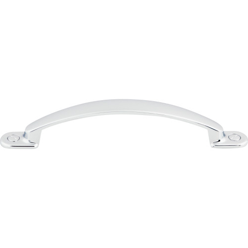 Top Knobs M1864: 5-1/16" cc Arendal Arch Cabinet Pull - Polished Chrome