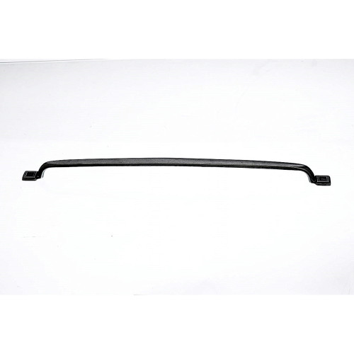 Top Knobs M1826: 18" cc Britannia Square Inset D-Handle Cabinet Pull - Cast Iron