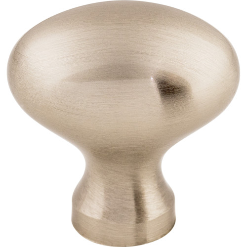 Top Knobs M370: 1-1/4" Somerset II Egg Cabinet Knob - Brushed Satin Nickel
