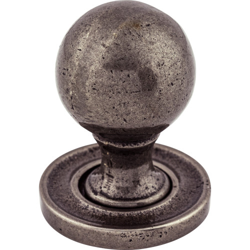 Top Knobs M50: 1-1/4" Paris Sphere Cabinet Knob - Cast Iron