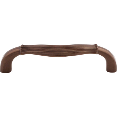 Top Knobs M925: 3-3/4" cc Edwardian D-Handle Cabinet Pull - Oil Rubbed Bronze