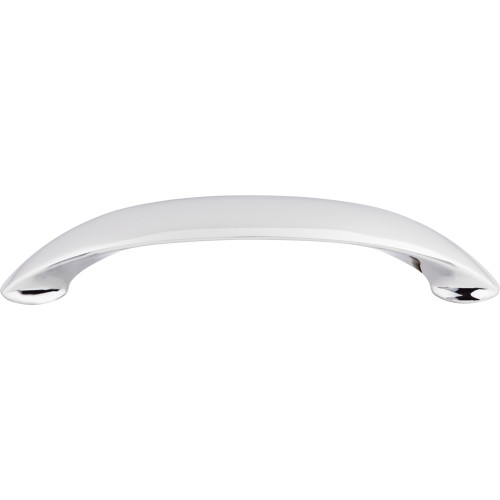 Top Knobs M519: 5-1/16" cc New Haven Bow Cabinet Pull - Polished Chrome