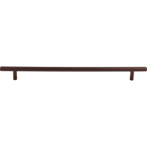 Top Knobs M761A: 15" cc Hopewell Round Bar Cabinet Pull - Oil Rubbed Bronze