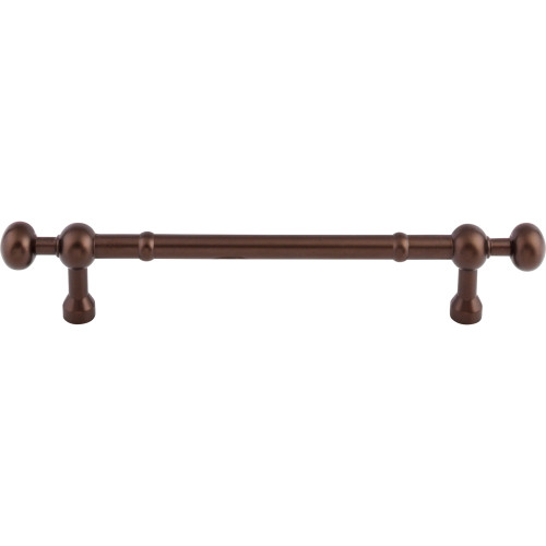 Top Knobs M838-7: 7" cc Somerset Round Bar Cabinet Pull - Oil Rubbed Bronze